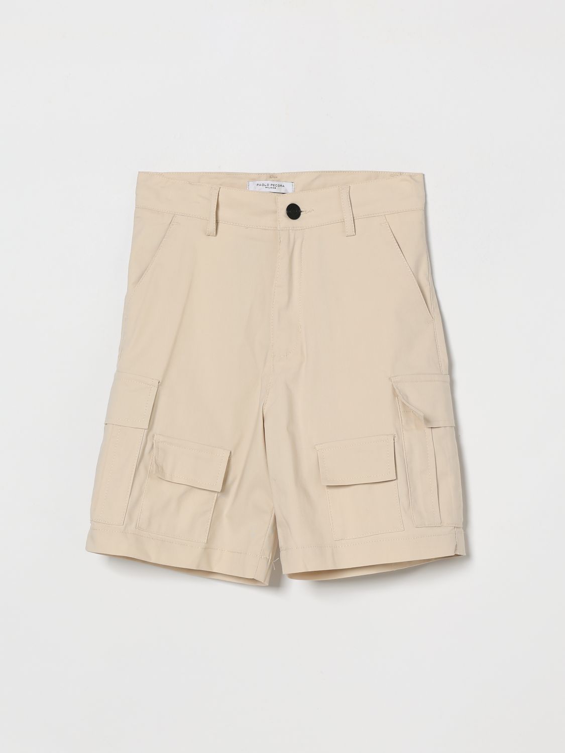PAOLO PECORA Cargo-Shorts aus Baumwolle
