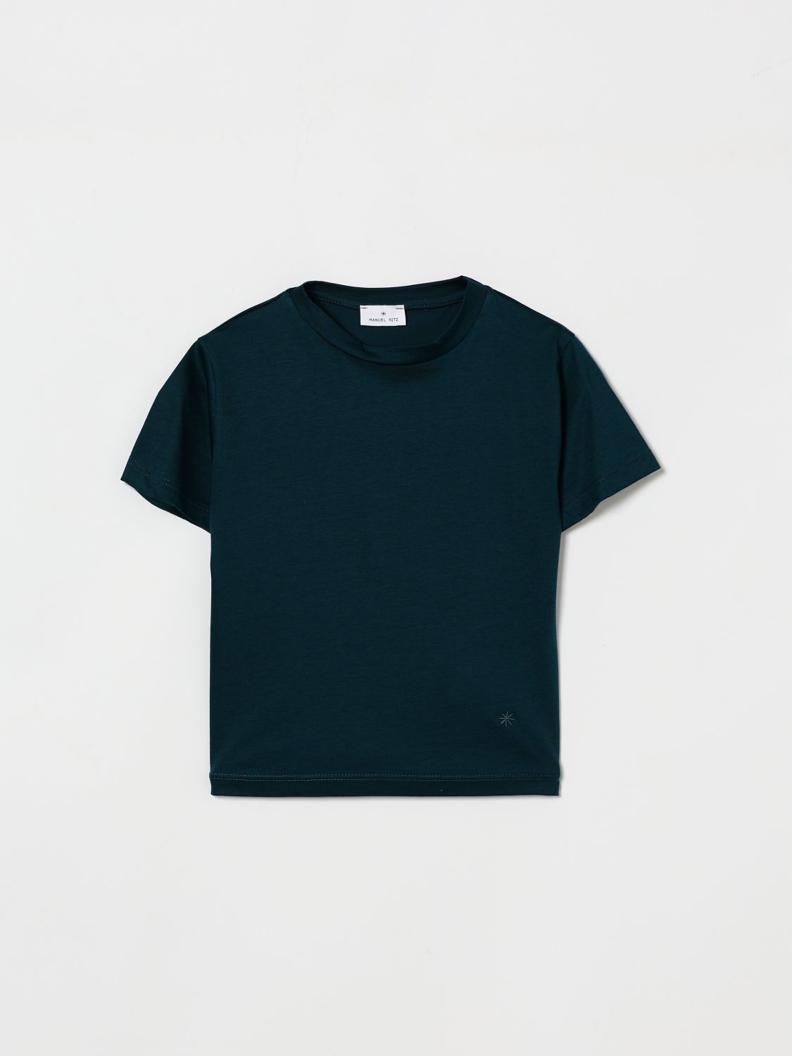 MANUEL RITZ Basic T-Shirt aus Baumwolle