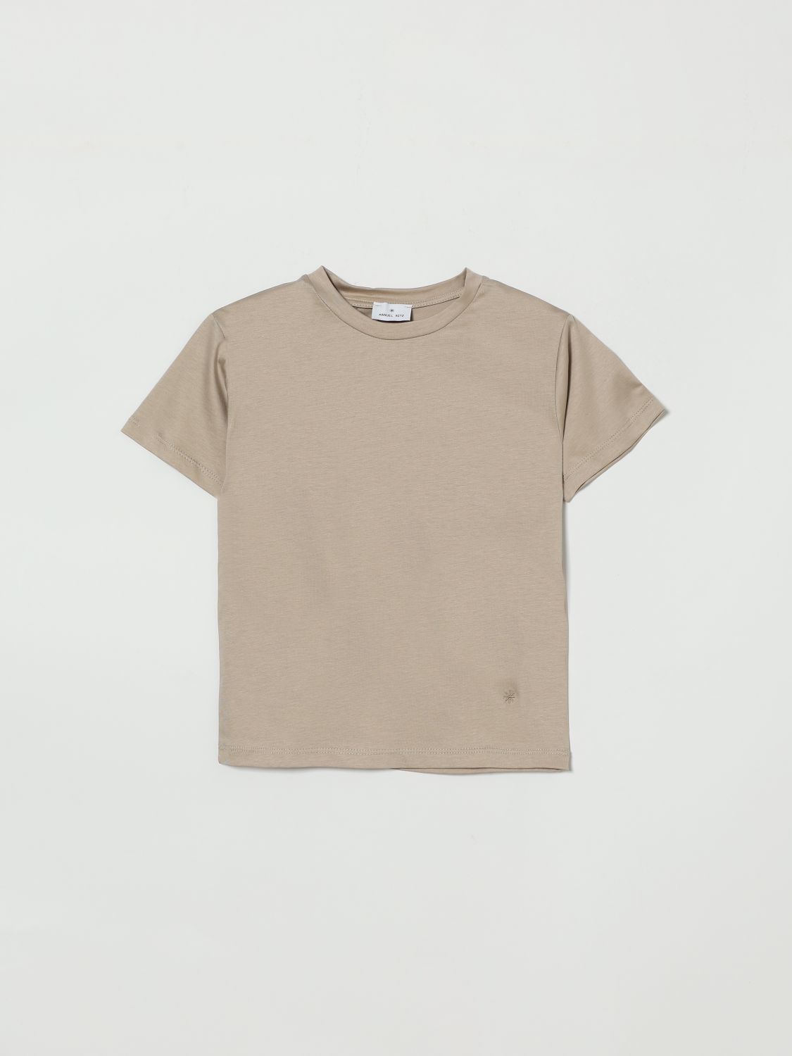 MANUEL RITZ Basic T-Shirt aus Baumwolle