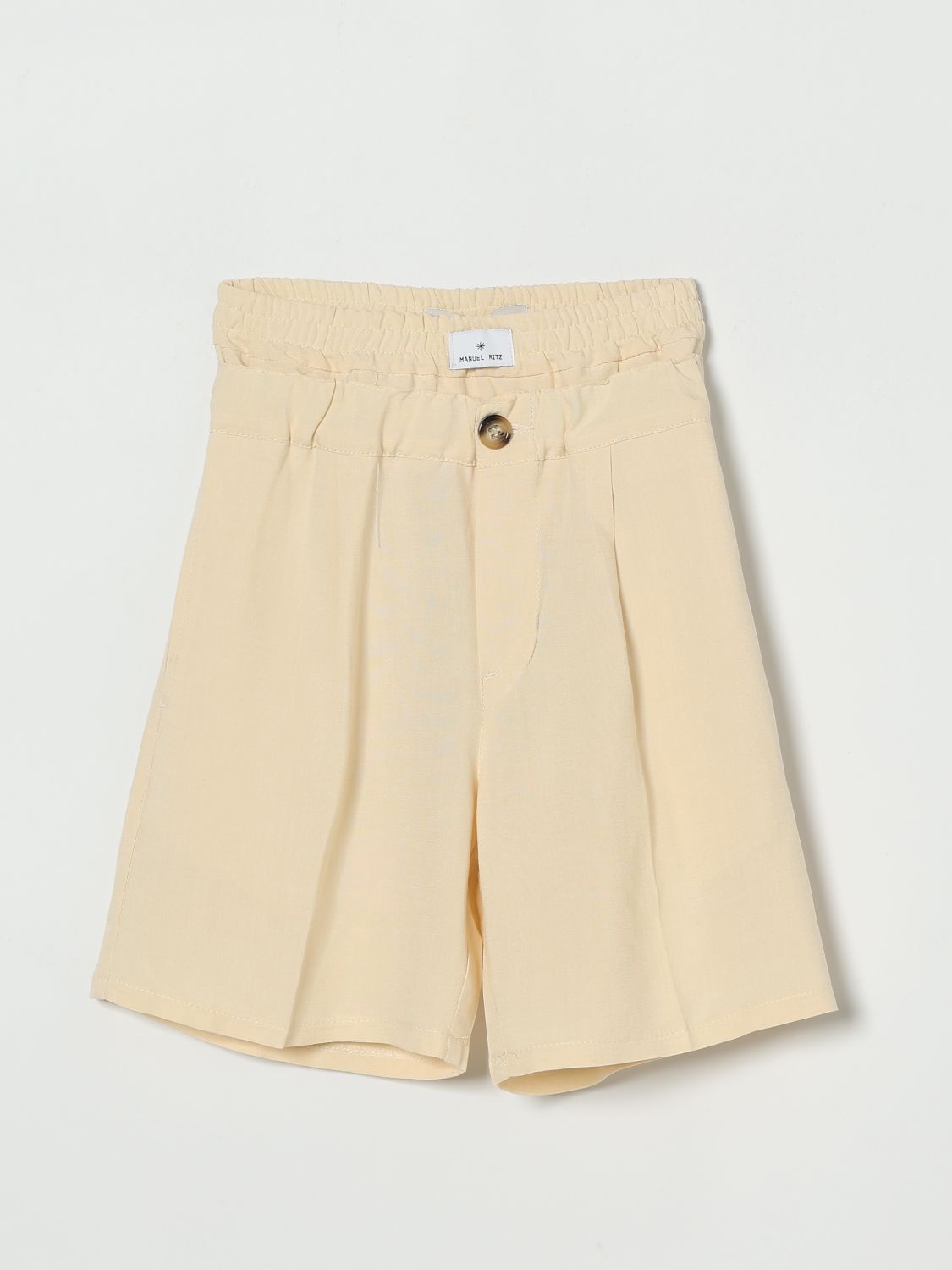 MANUEL RITZ Leinenmischgewebe Shorts