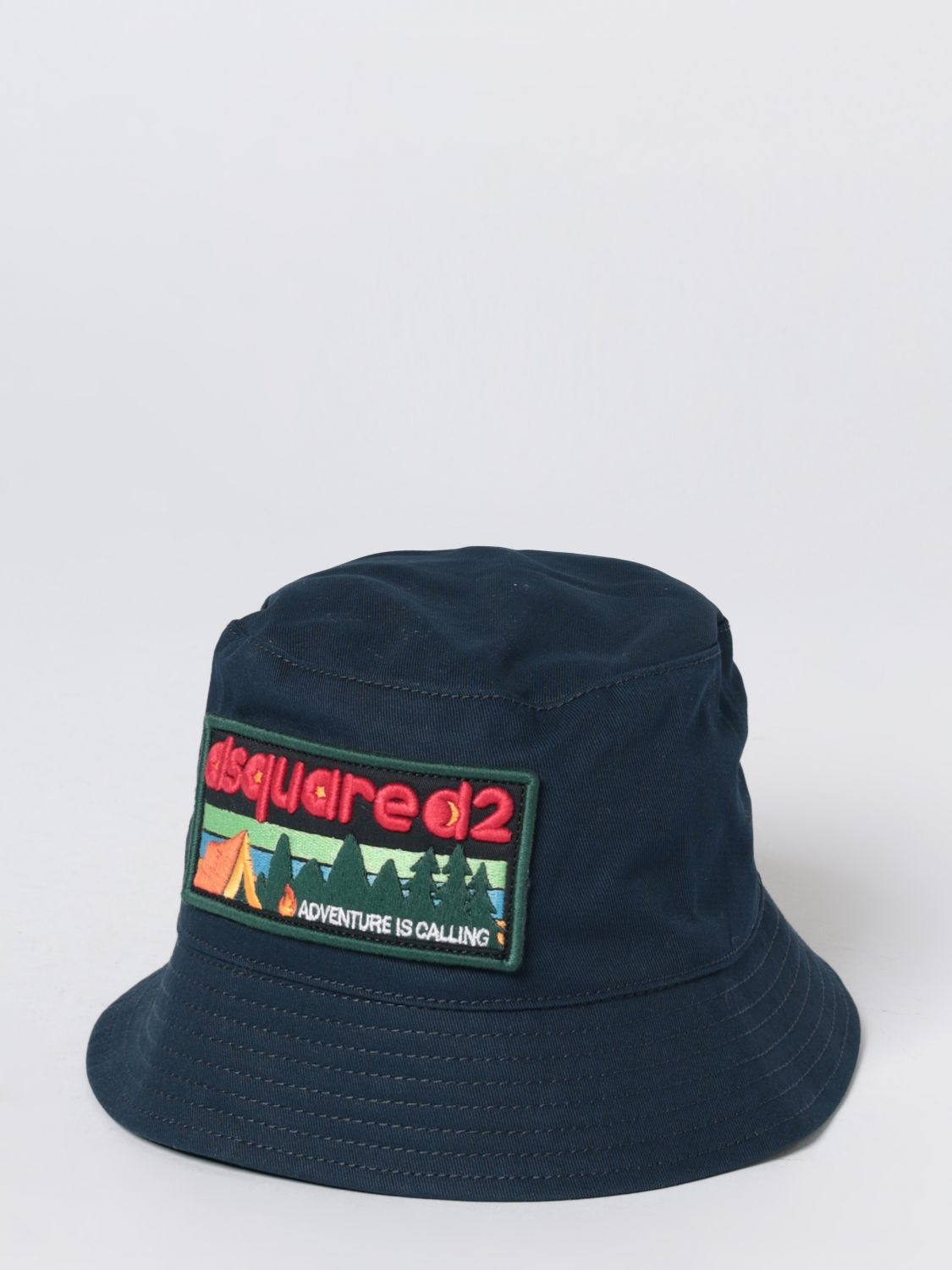 DSQUARED2 Baumwollmütze mit Logo-Patch