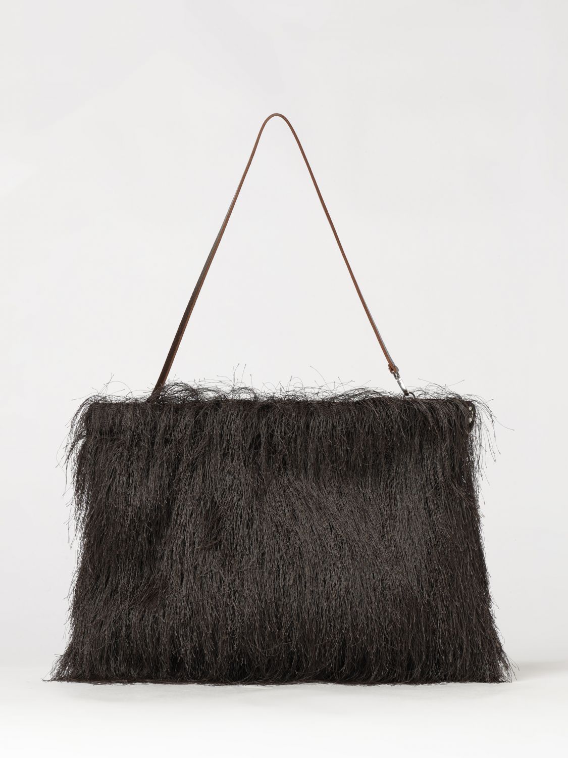 Alysi Shoulder Bag Woman In Brown