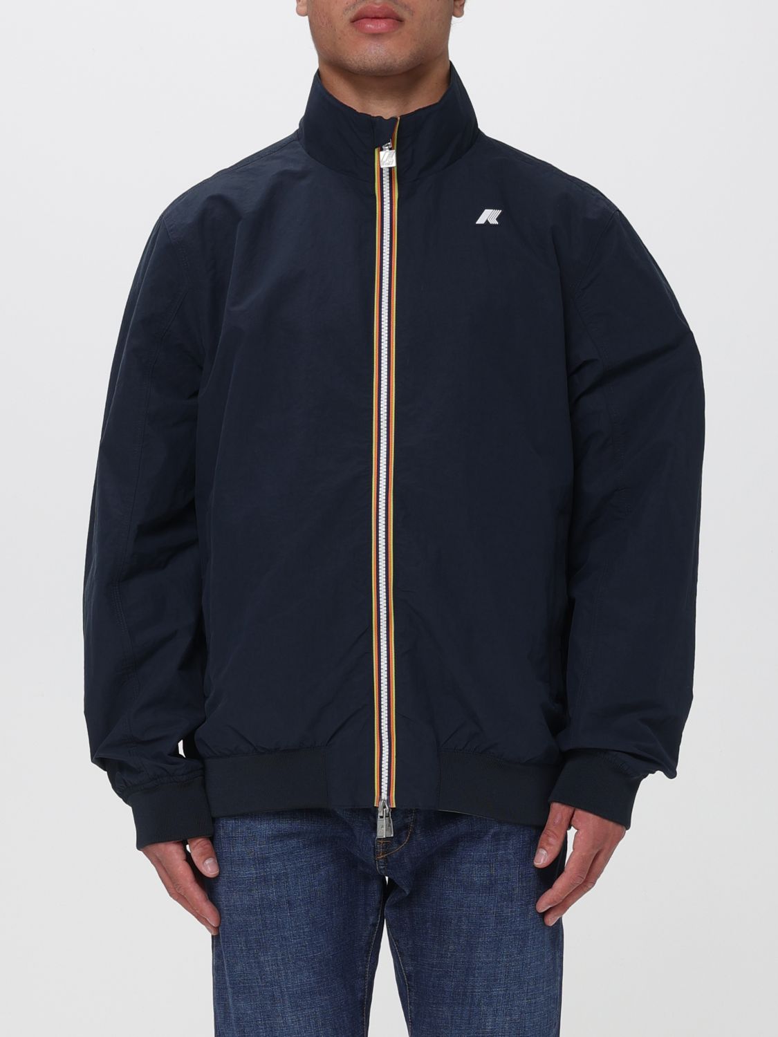K-WAY Bomber Arsene reversibile in cotone