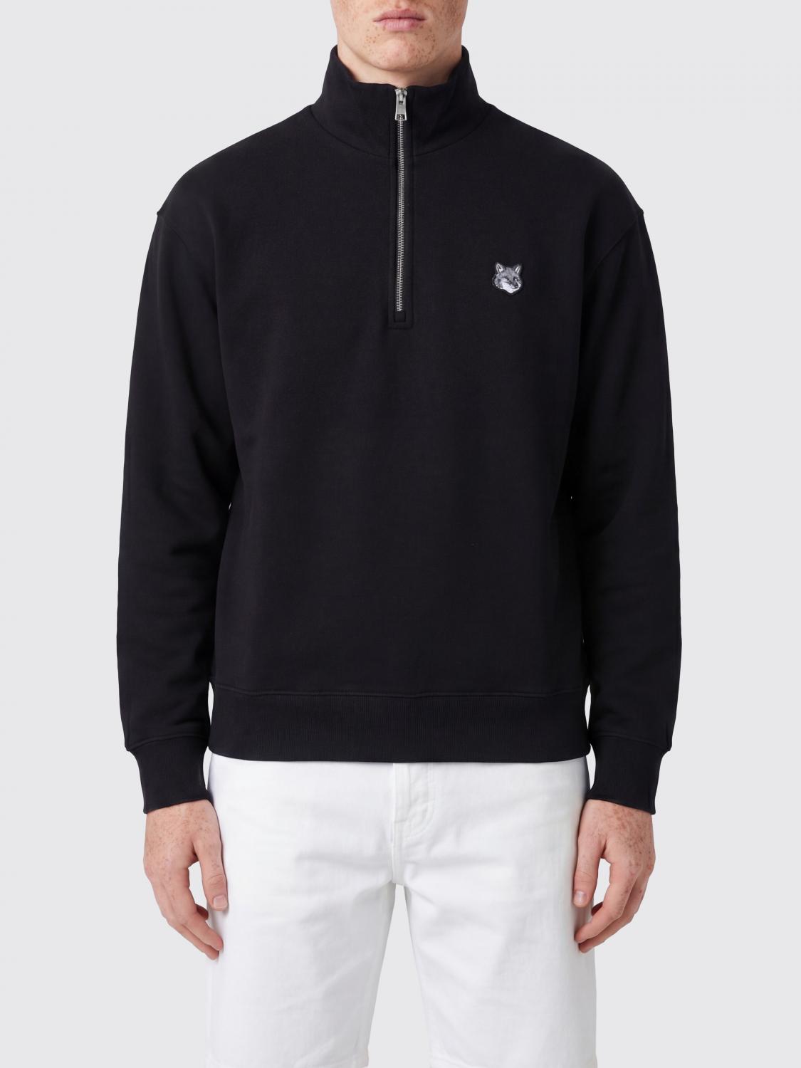 MAISON KITSUNÉ Sweatshirt Men color Black