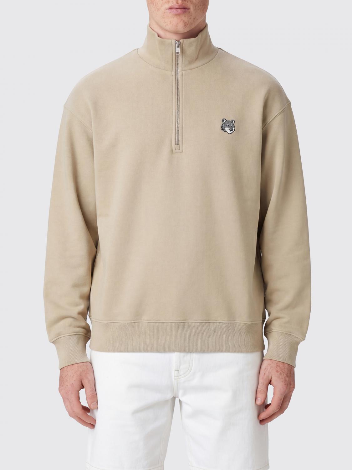 MAISON KITSUNÉ Sweatshirt Men color Grey
