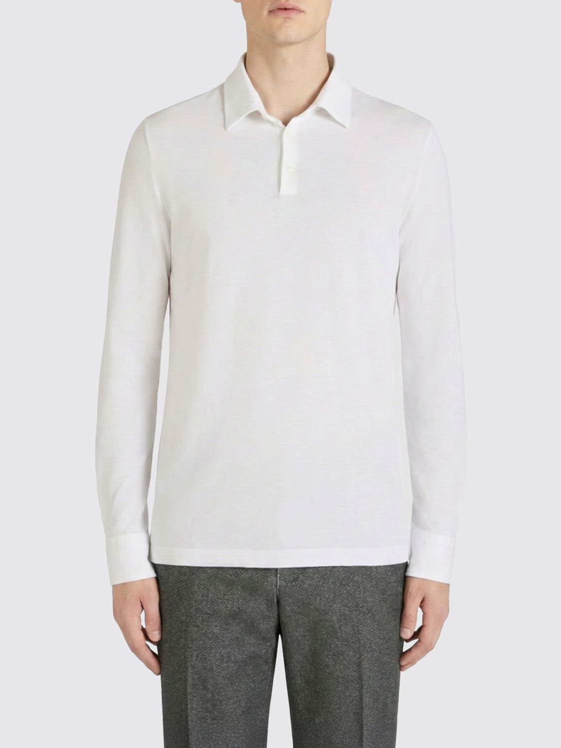 Zanone Cotton Polo Shirt