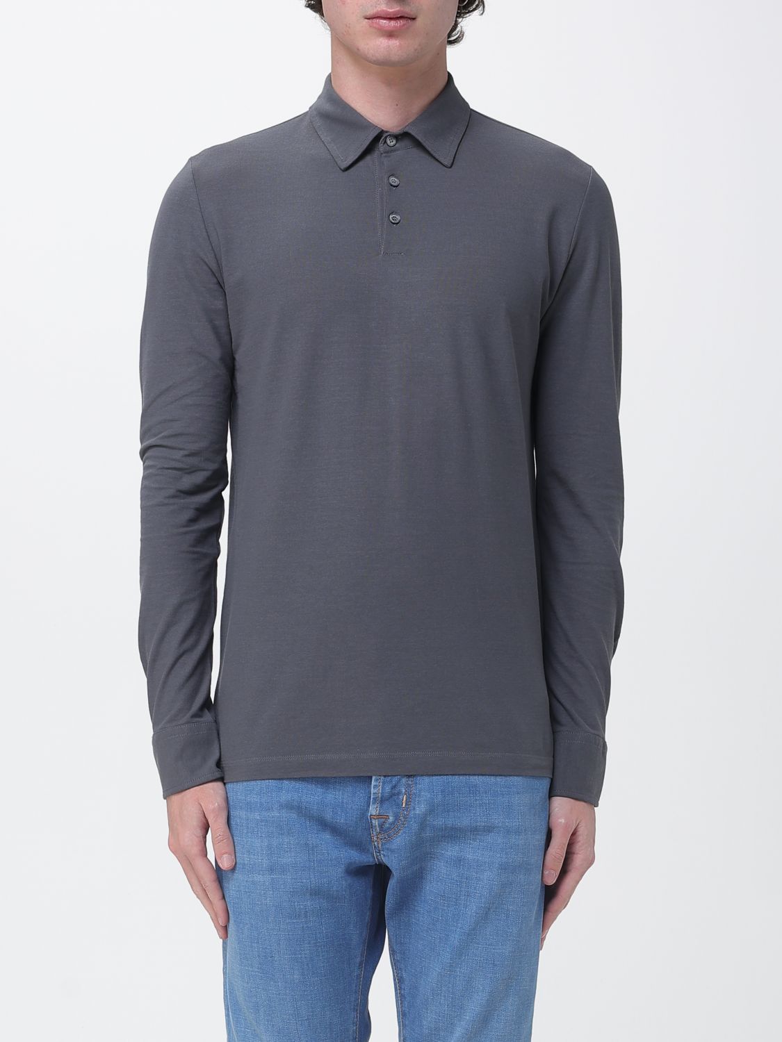 ZANONE Baumwoll-Poloshirt