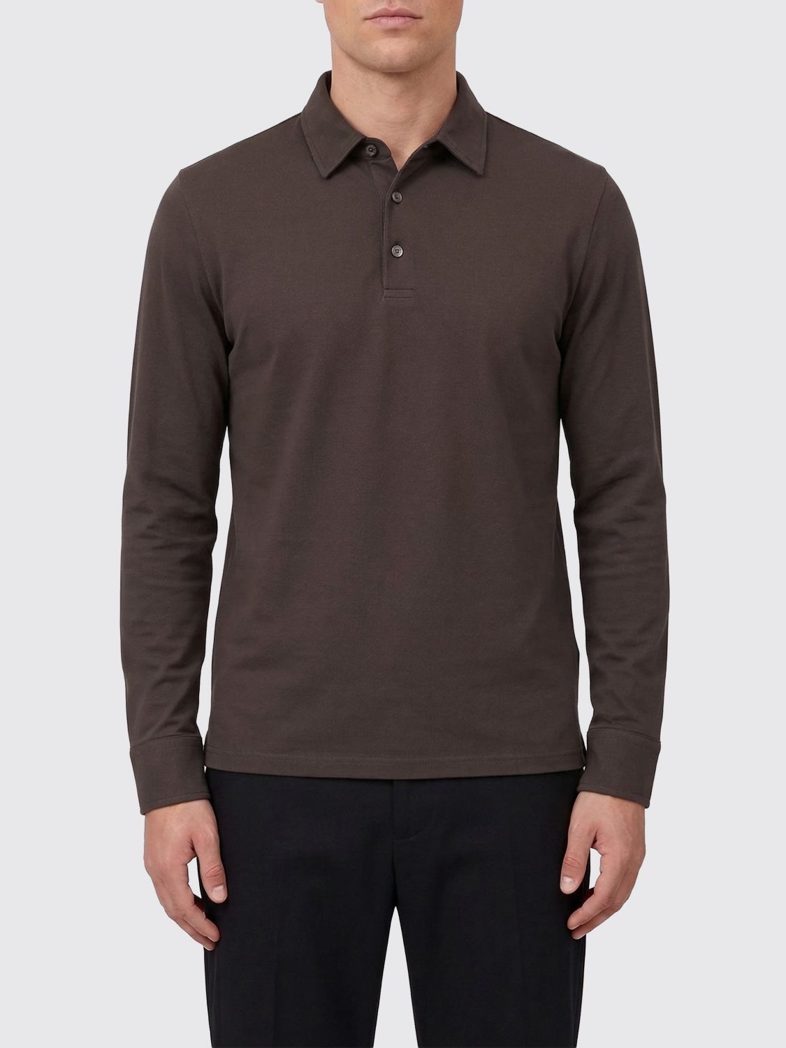 Zanone Cotton Polo Shirt