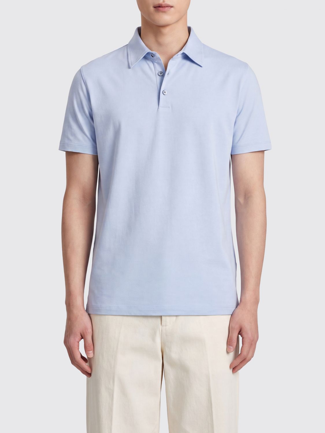 ZANONE Polo in cotone basic