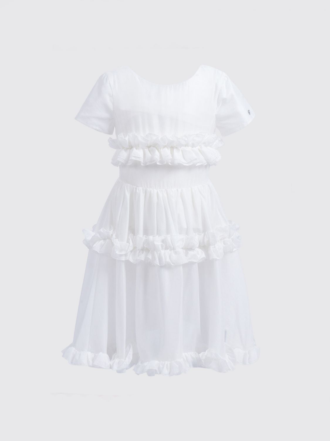 MONNALISA Abito in tulle con rouches