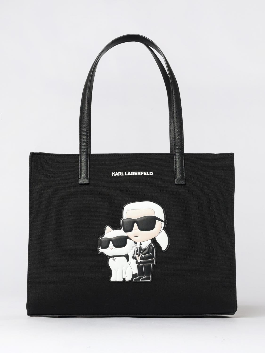 Karl Lagerfeld Kids Wickeltasche aus Canvas