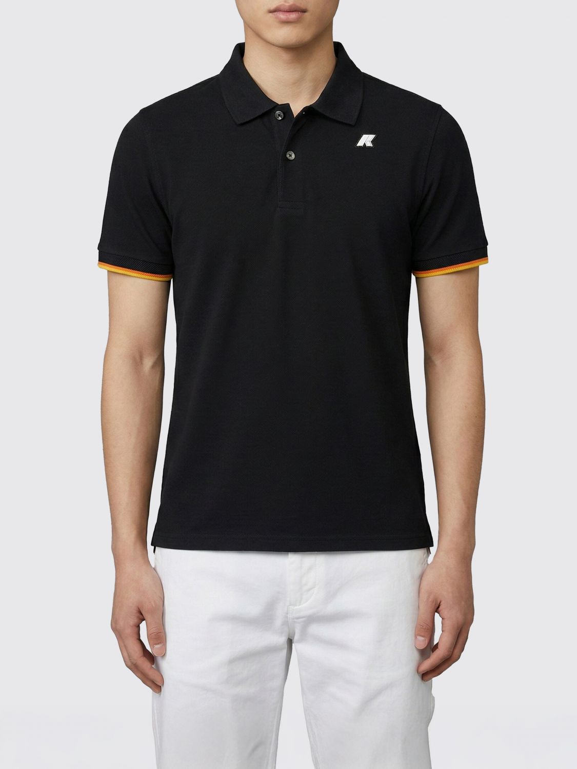 Polo Shirt K-WAY Men color Black Polo Shirt K-WAY Men color Black