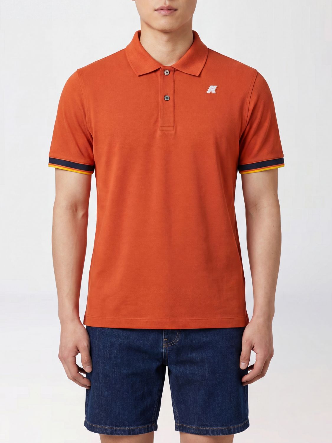 K-WAY Polo in cotone con logo