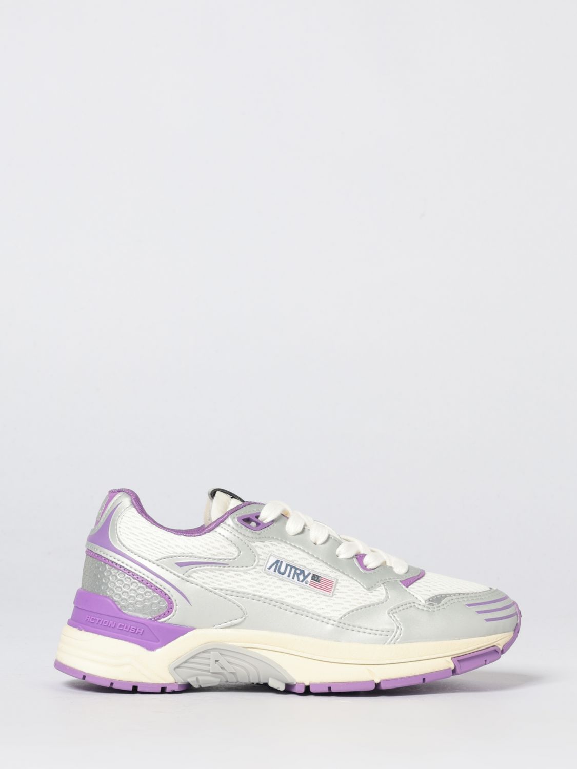 AUTRY Hyperway Sneakers aus Mesh und laminiertem Gummi