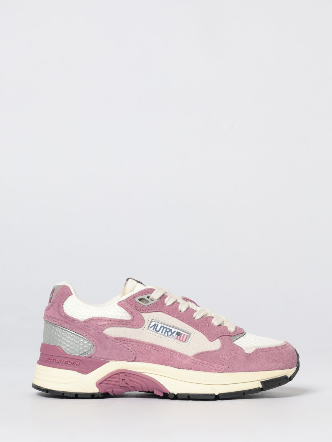 AUTRY Hyperway Sneakers aus Mesh und Wildleder