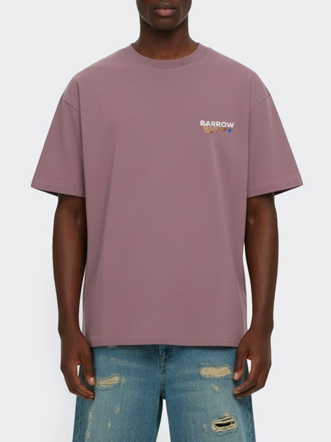 Barrow Cotton T-shirt with Teddy Print