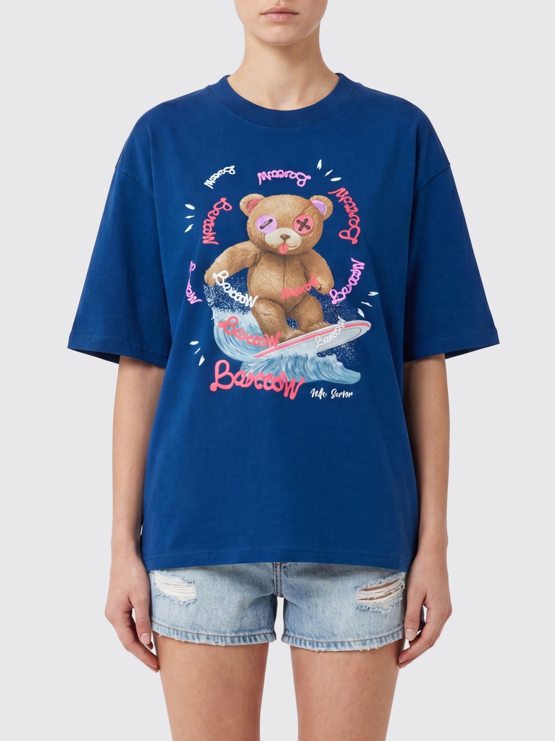BARROW T-shirt in cotone con stampa grafica