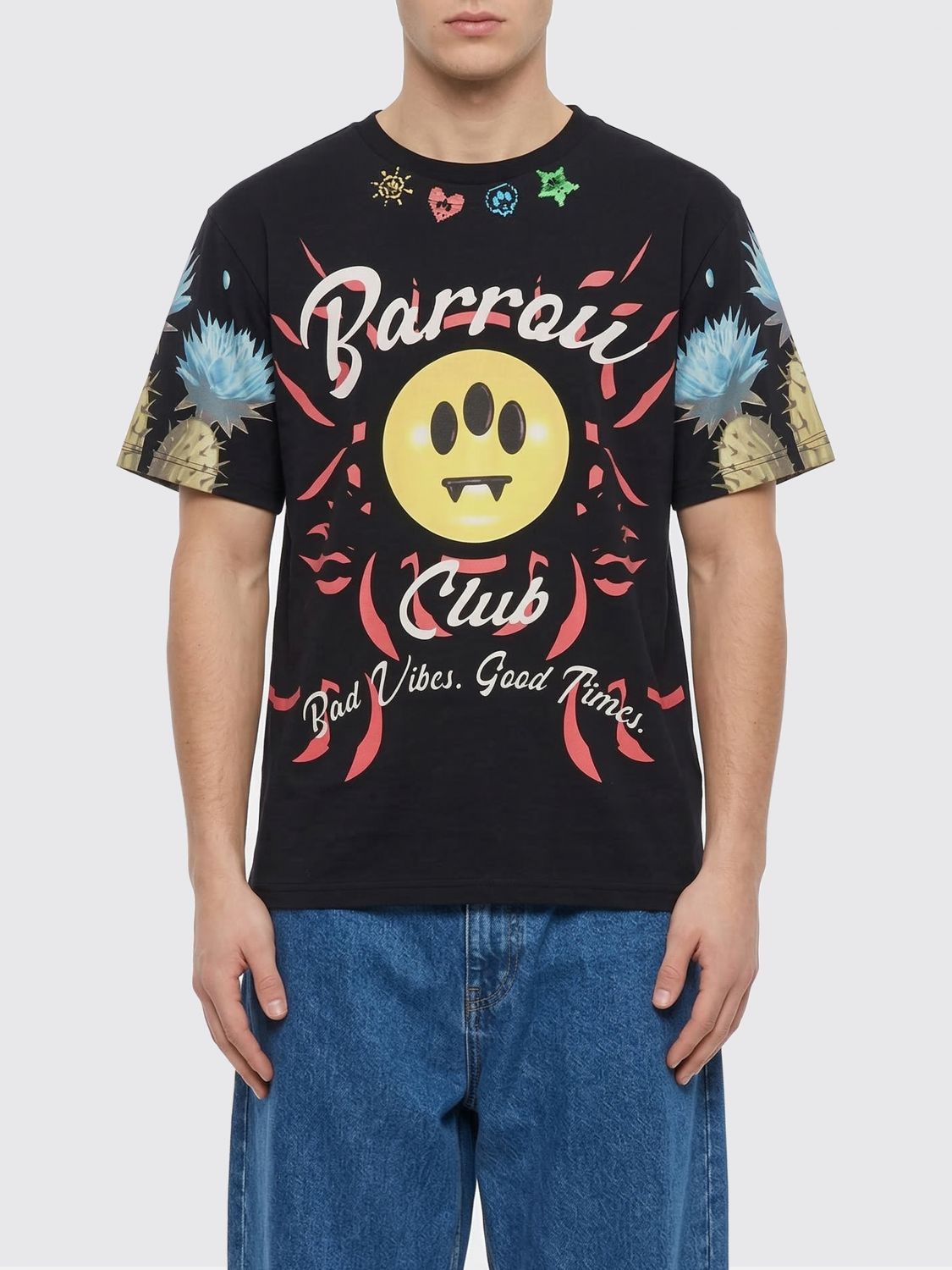 BARROW Bedrucktes Baumwoll-T-Shirt