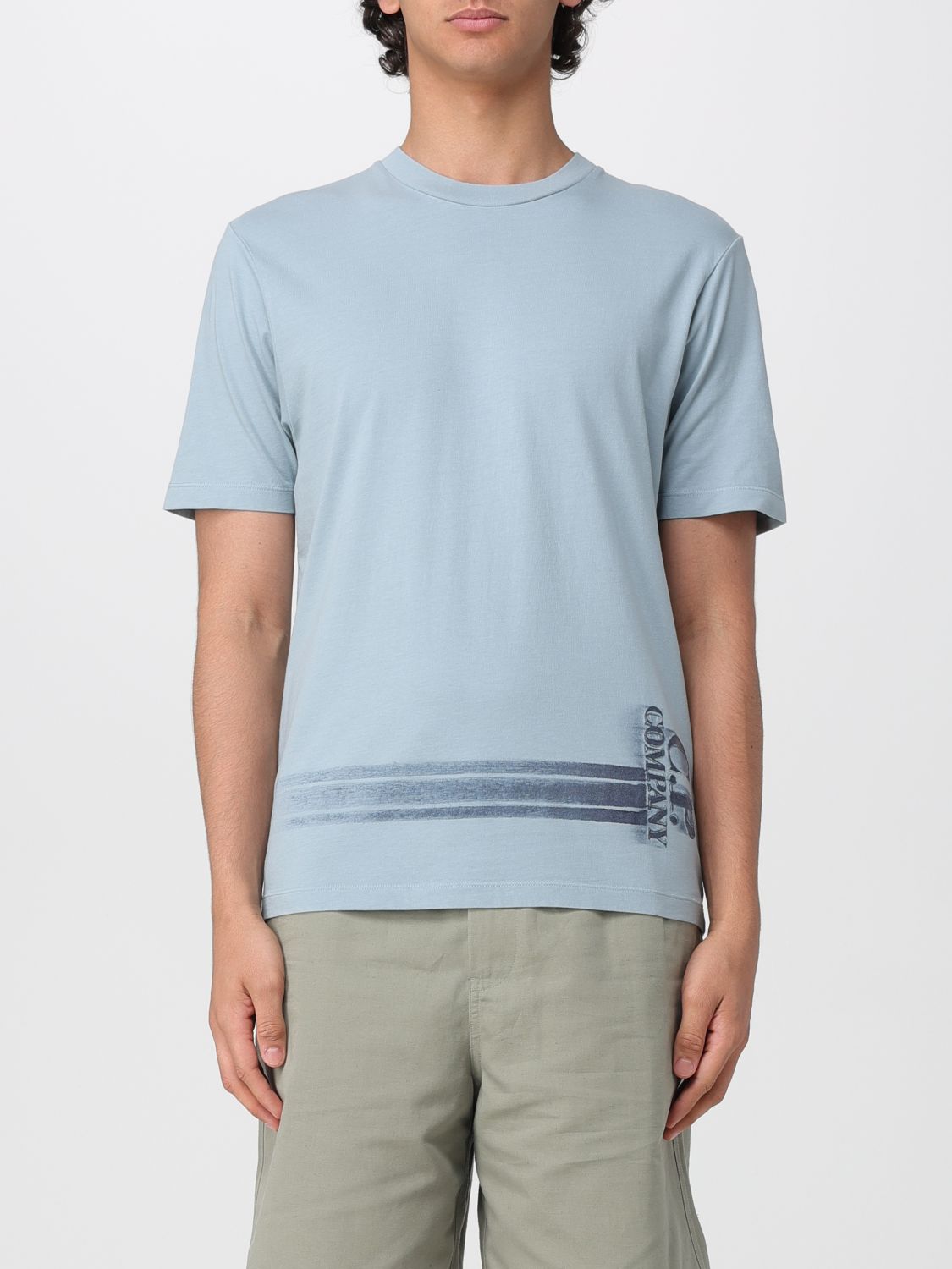 C. P. COMPANY T-shirt in cotone con logo