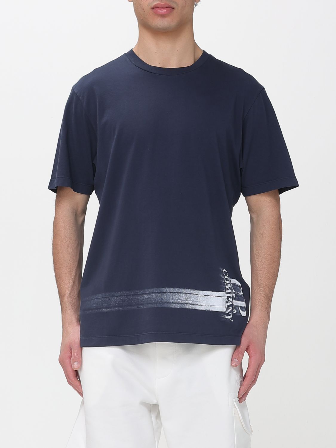 C. P. COMPANY Cotton T-shirt with Logo
