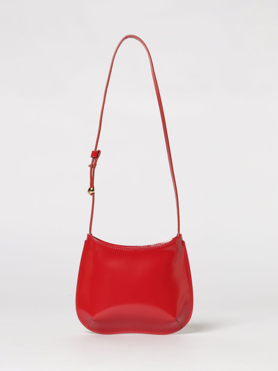 JACQUEMUS Le Petit Bisou Tasche aus gebürstetem Leder