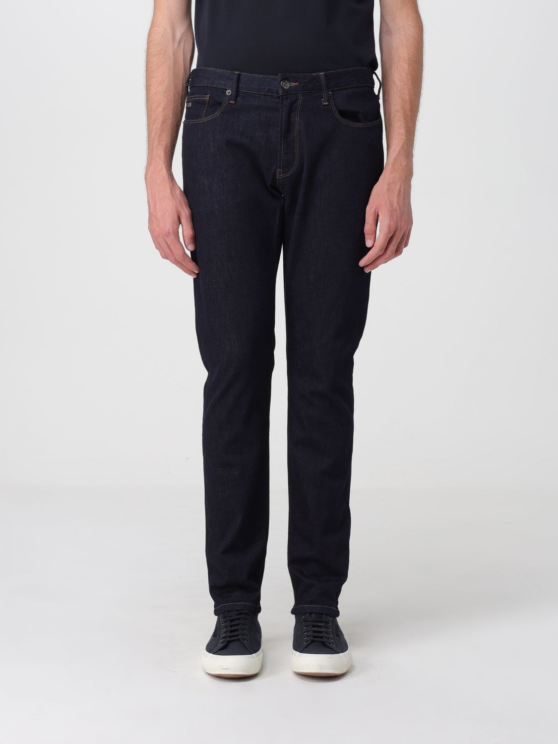 EMPORIO ARMANI Jeans Men color Blue 1