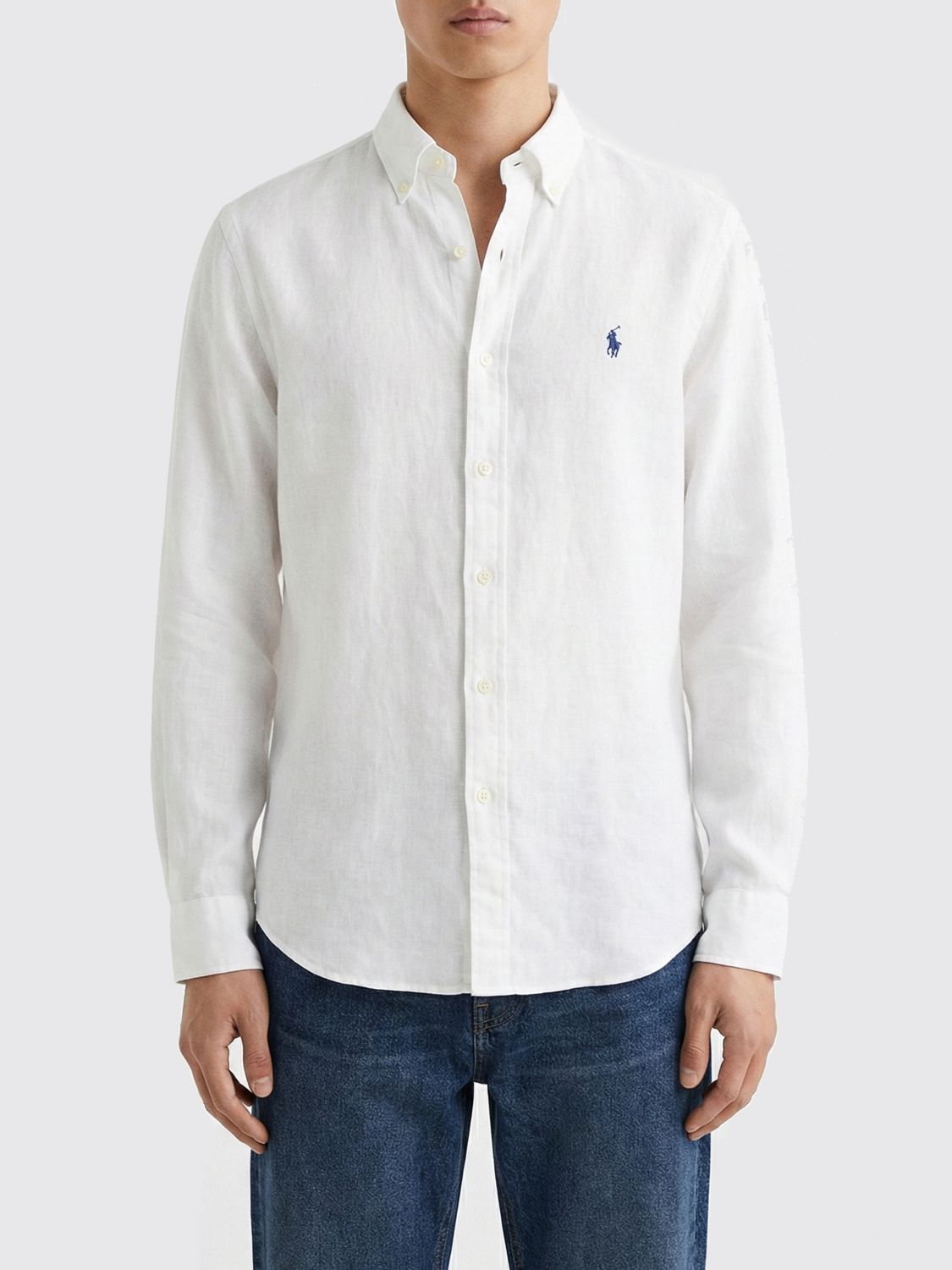 POLO RALPH LAUREN Linen Casual Shirt