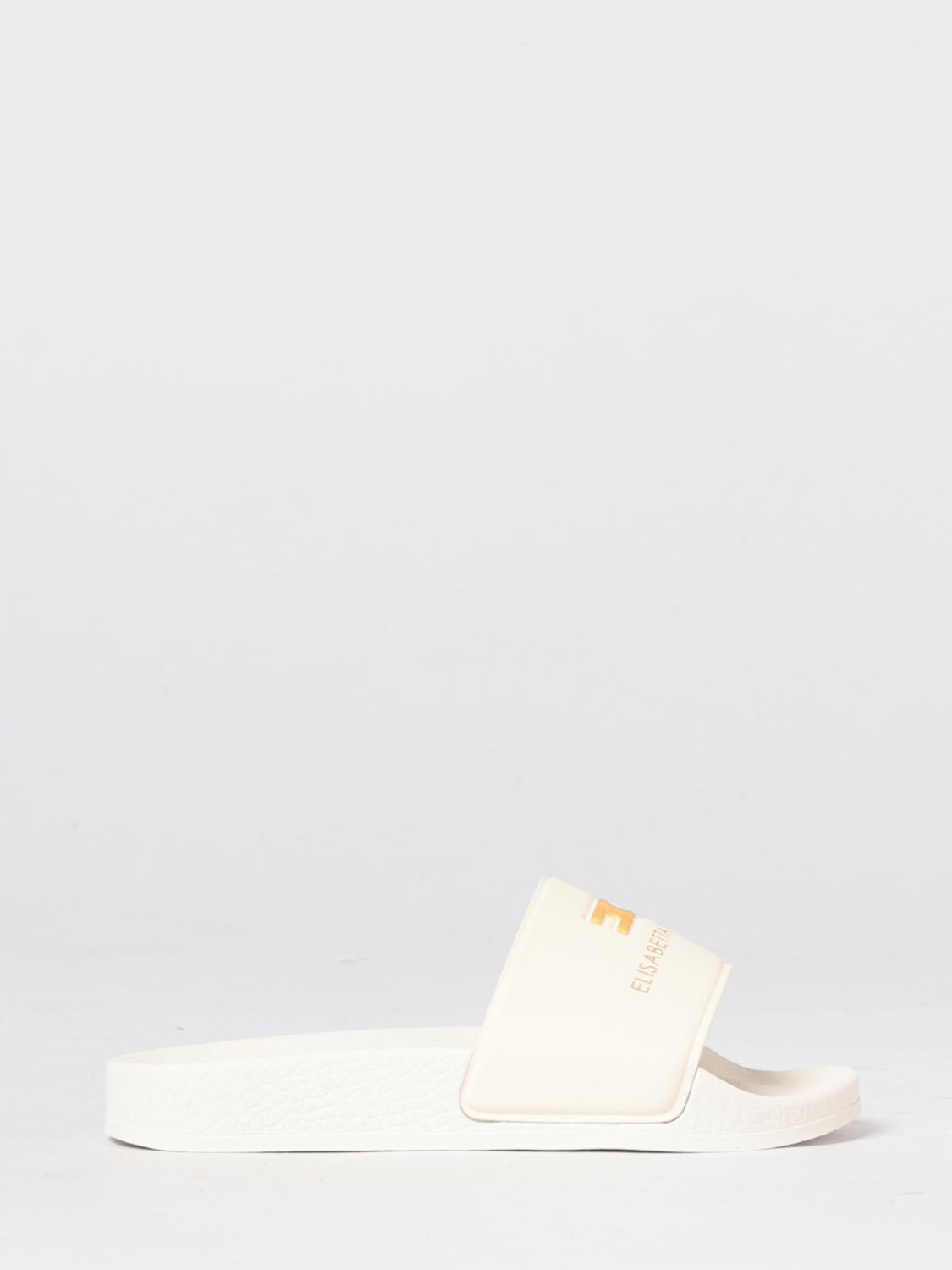 ELISABETTA FRANCHI LA MIA BAMBINA Gummi-Sliders mit Logo