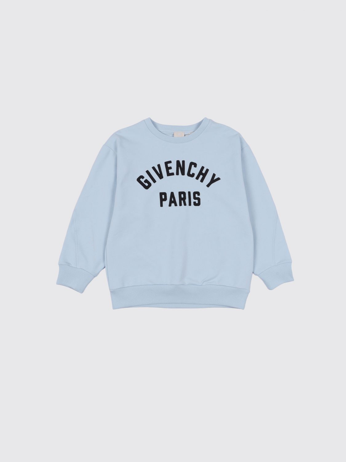 GIVENCHY Cotton Crewneck Sweatshirt with Logo　GIVENCHY ロゴ付きコットン クルーネック スウェットシャツ GIVENCHY