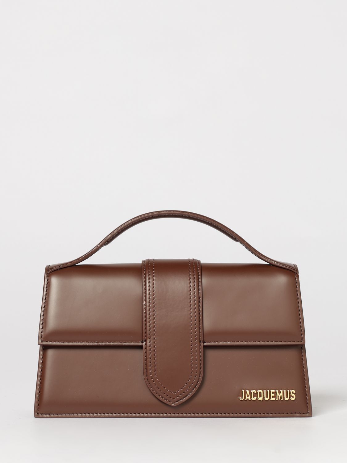 JACQUEMUS Leather Le Grand Bambino Bag