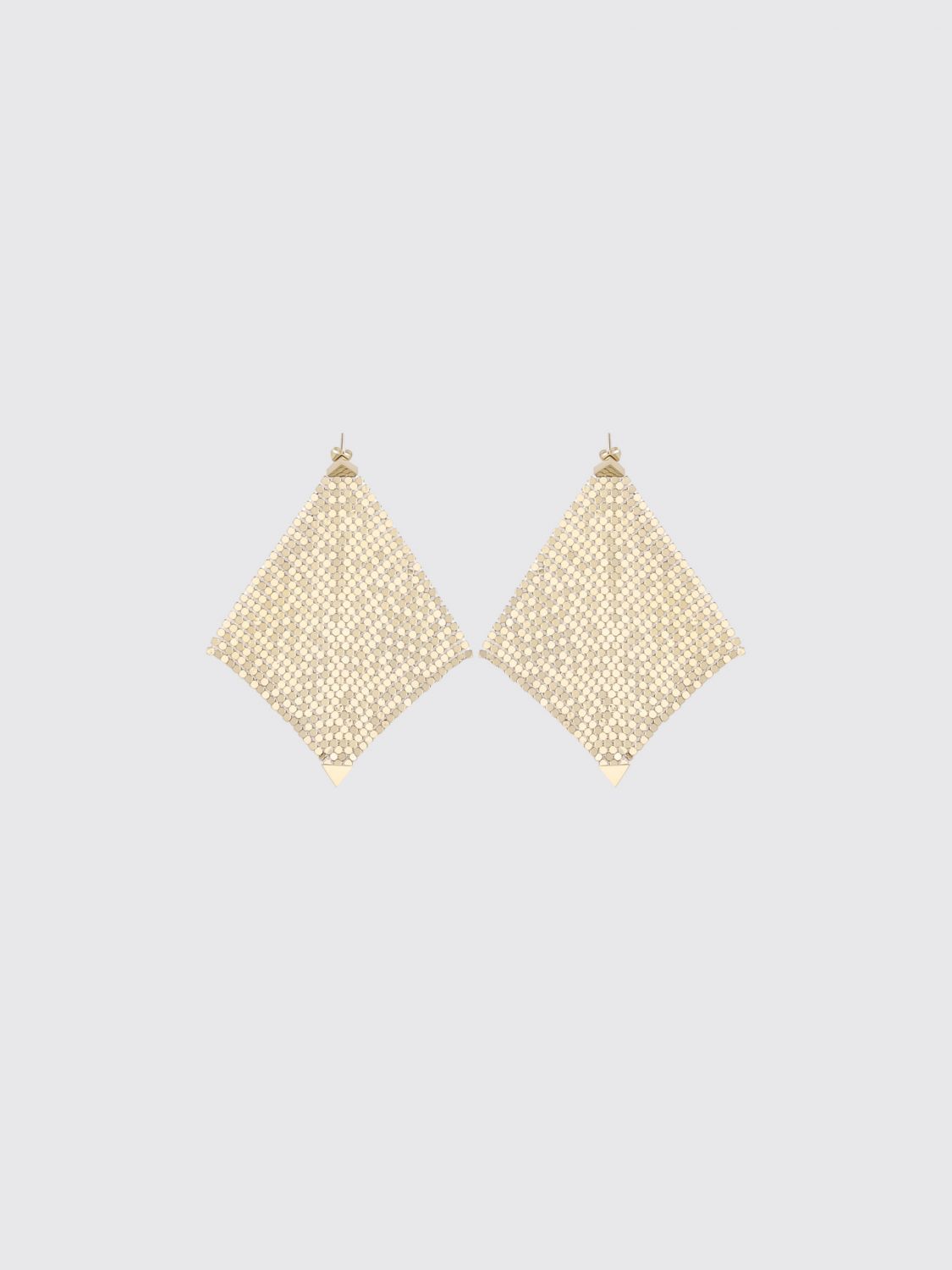 Rabanne Flow Brass Earrings · OS