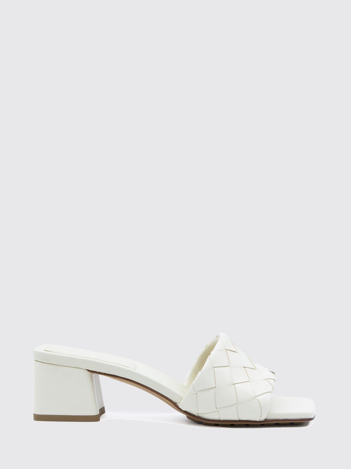 BOTTEGA VENETA Parco Mules aus geflochtenem Leder