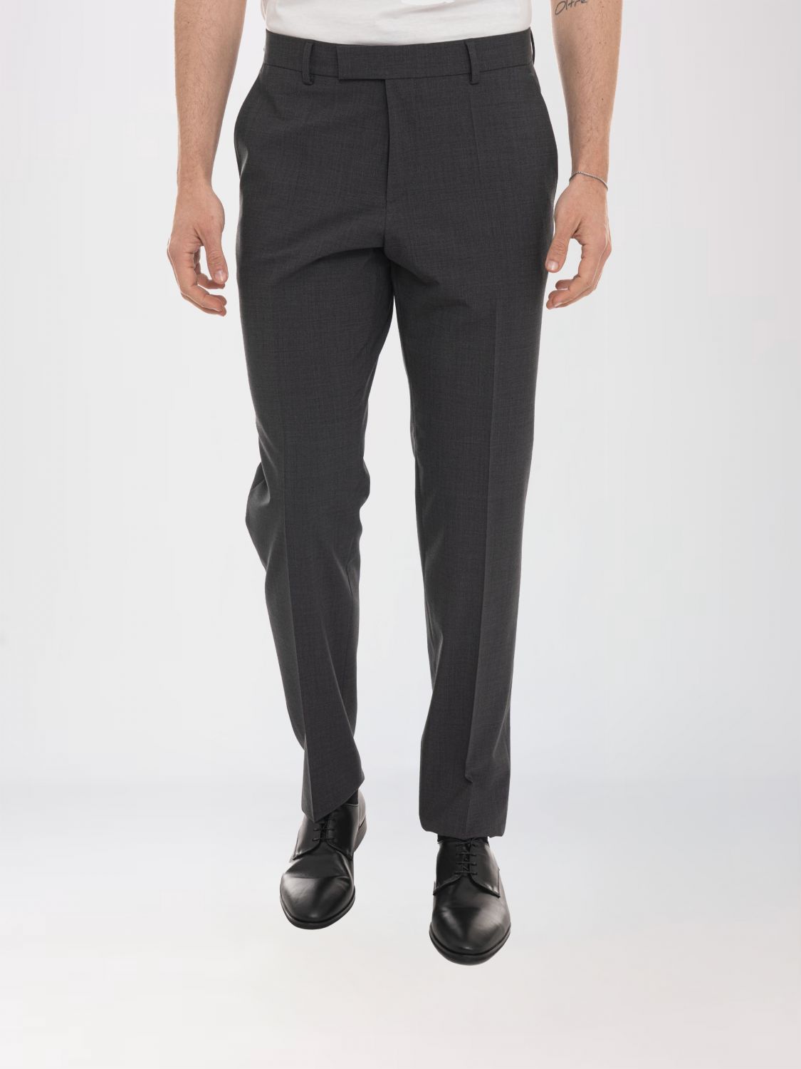 BOSS Pantaloni sartoriali in misto lana vergine