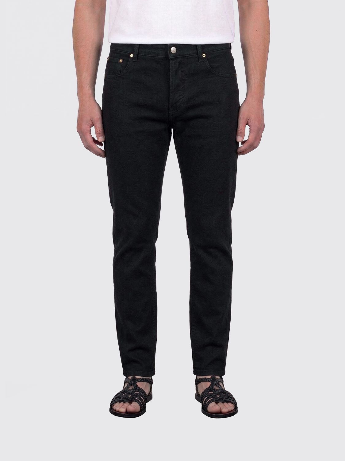 GUCCI Jeans slim fit in denim di cotone
