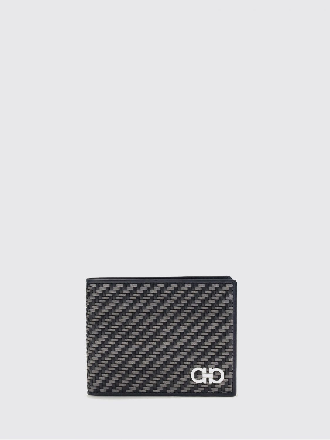 FERRAGAMO Braided Leather Wallet　FERRAGAMO ブレイド レザー ウォレット FERRAGAMO