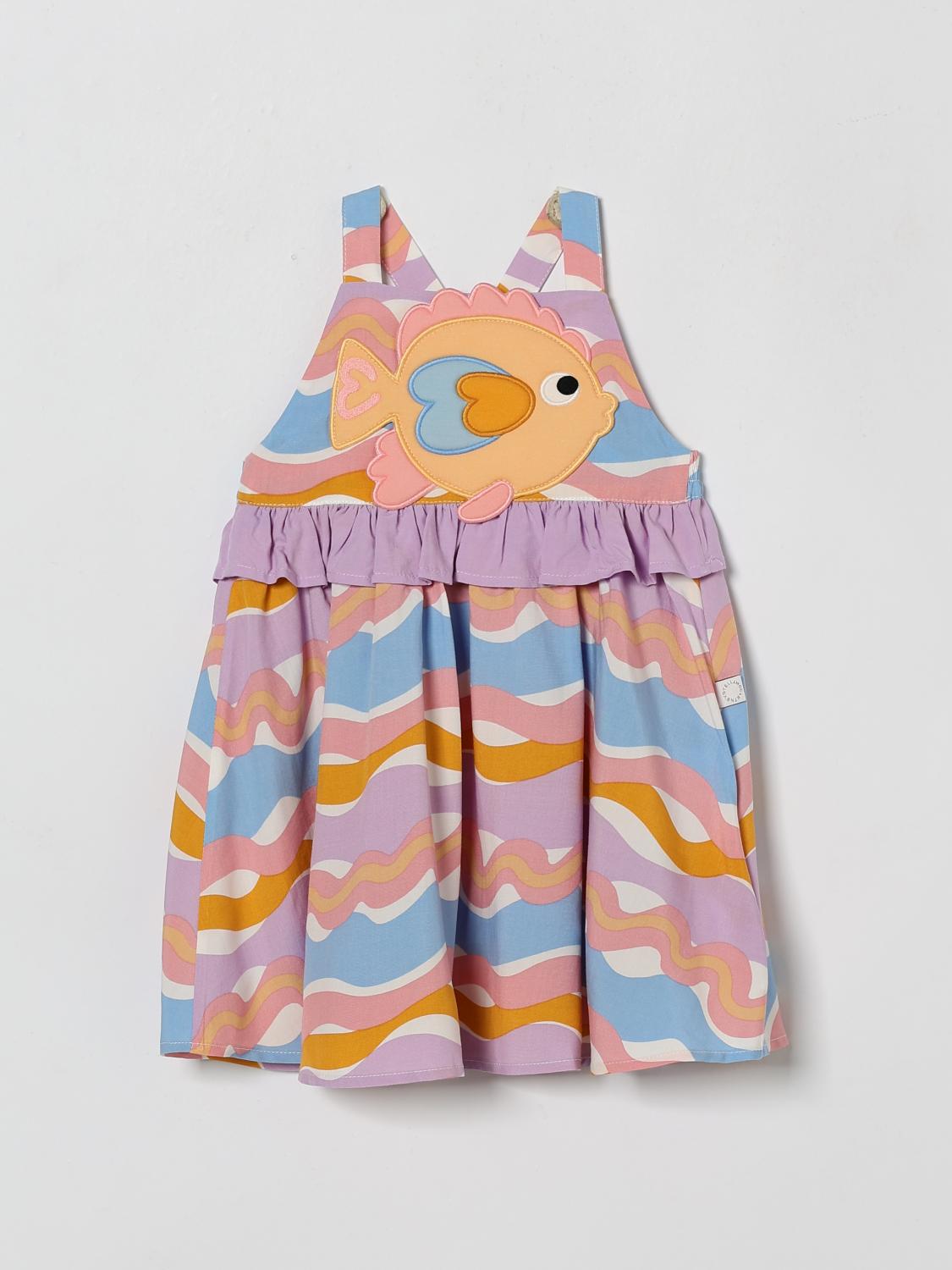 STELLA MCCARTNEY KIDS Printed Cotton Dress　STELLA MCCARTNEY KIDS プリント コットン ドレス STELLA