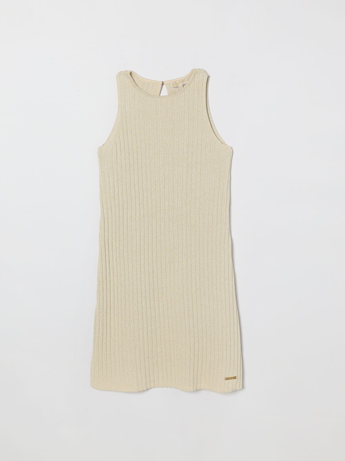 Michael Kors Geripptes Strickkleid