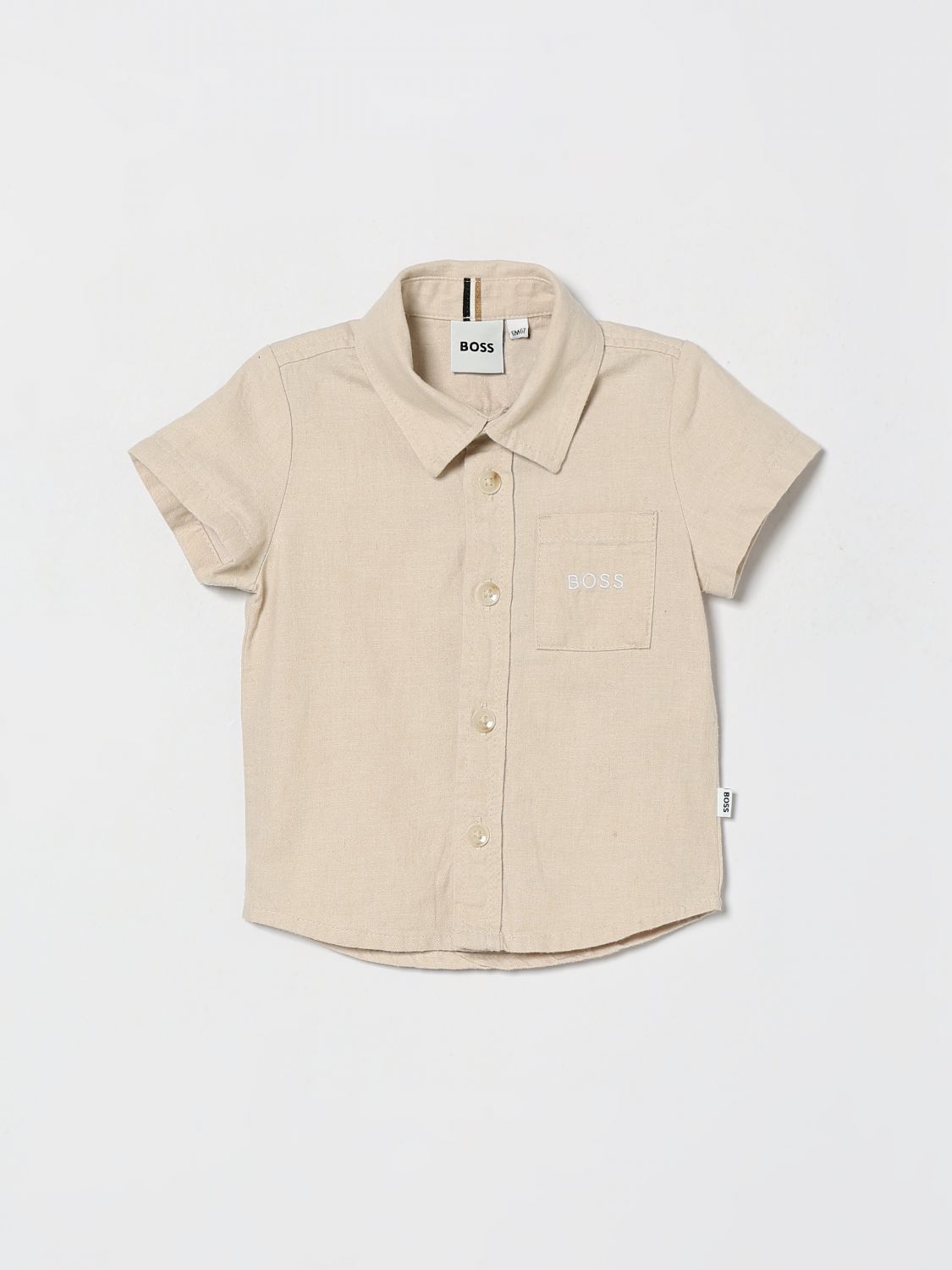 BOSS Camicia Bambino colore Avorio