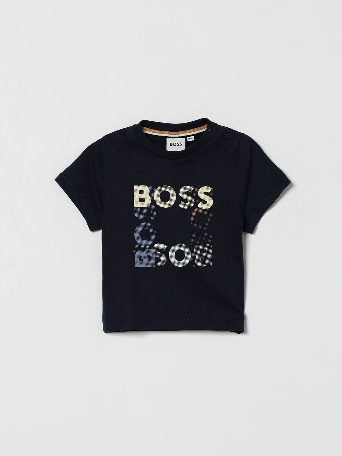 BOSS T-shirt girocollo in cotone
