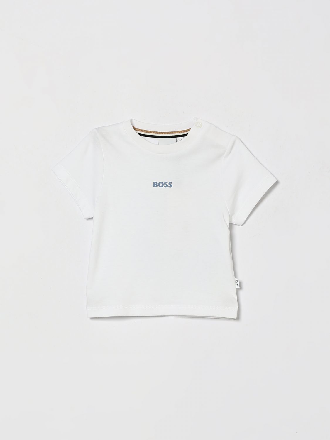 BOSS T-Shirt Bambino colore Bianco