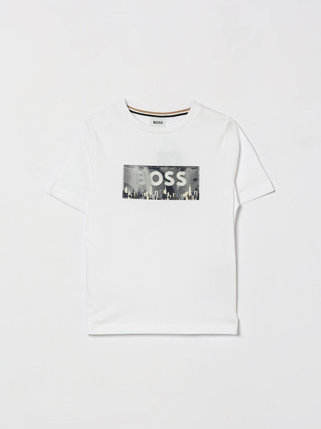 BOSS T-shirt in cotone con logo