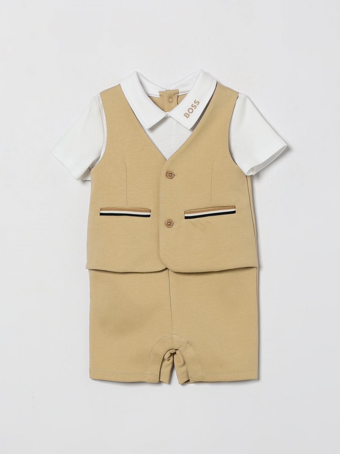 BOSS Tuta Bambino colore Beige