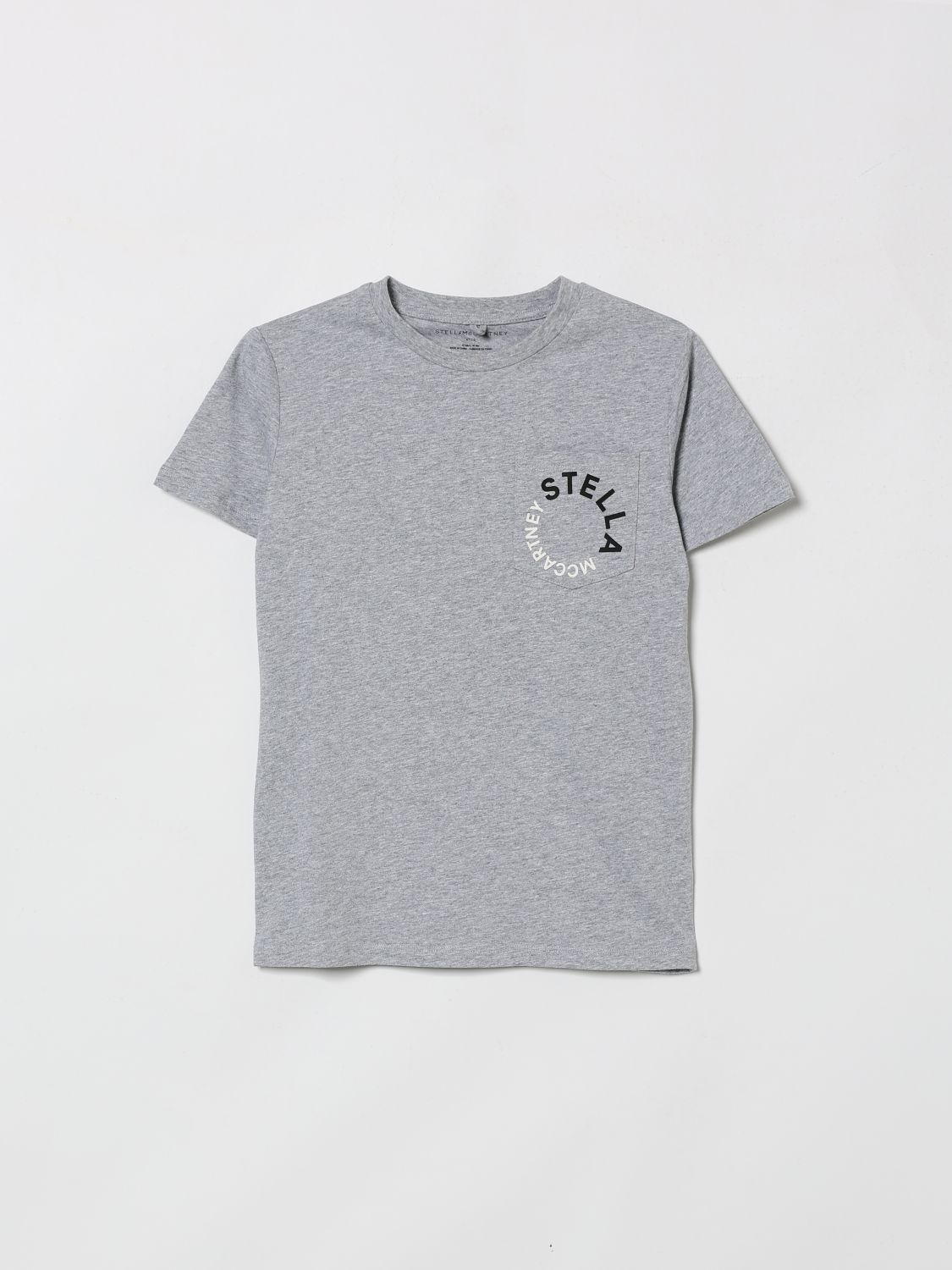 STELLA MCCARTNEY KIDS Cotton T-Shirt with Logo　STELLA MCCARTNEY KIDS ロゴ入りコットン T シャツ STELLA