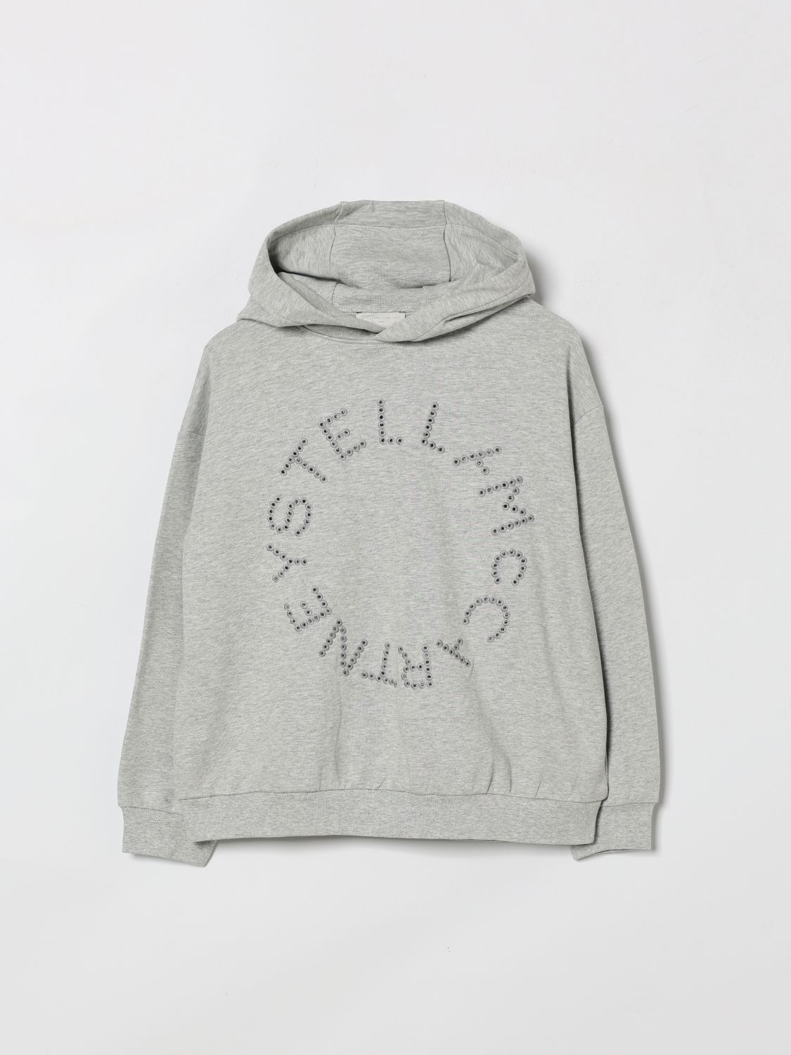 STELLA MCCARTNEY KIDS Cotton Hoodie with Logo　STELLA MCCARTNEY KIDS ロゴ入りコットンパーカー STELLA