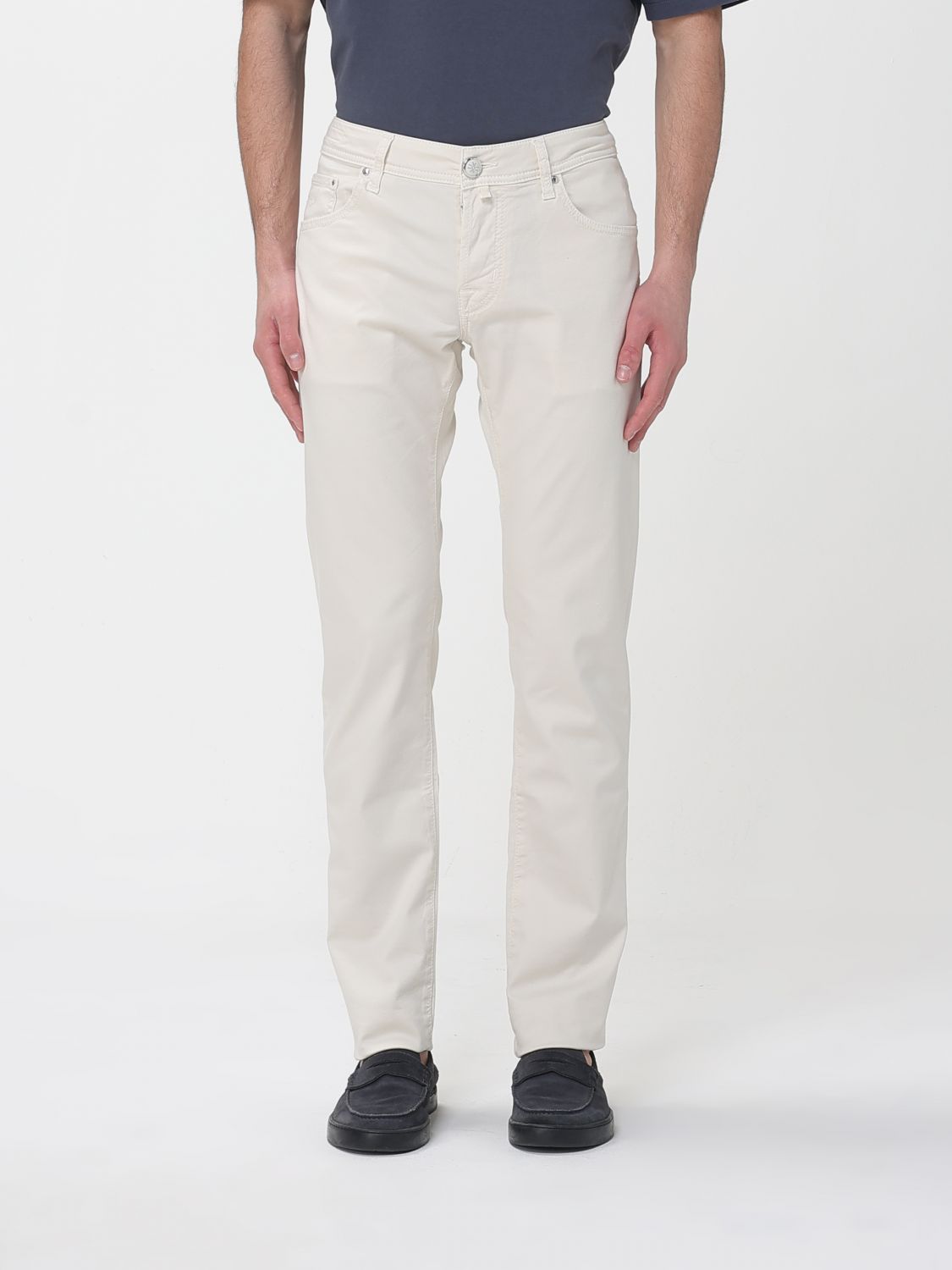 Jeans JACOB COHEN Uomo colore Bianco