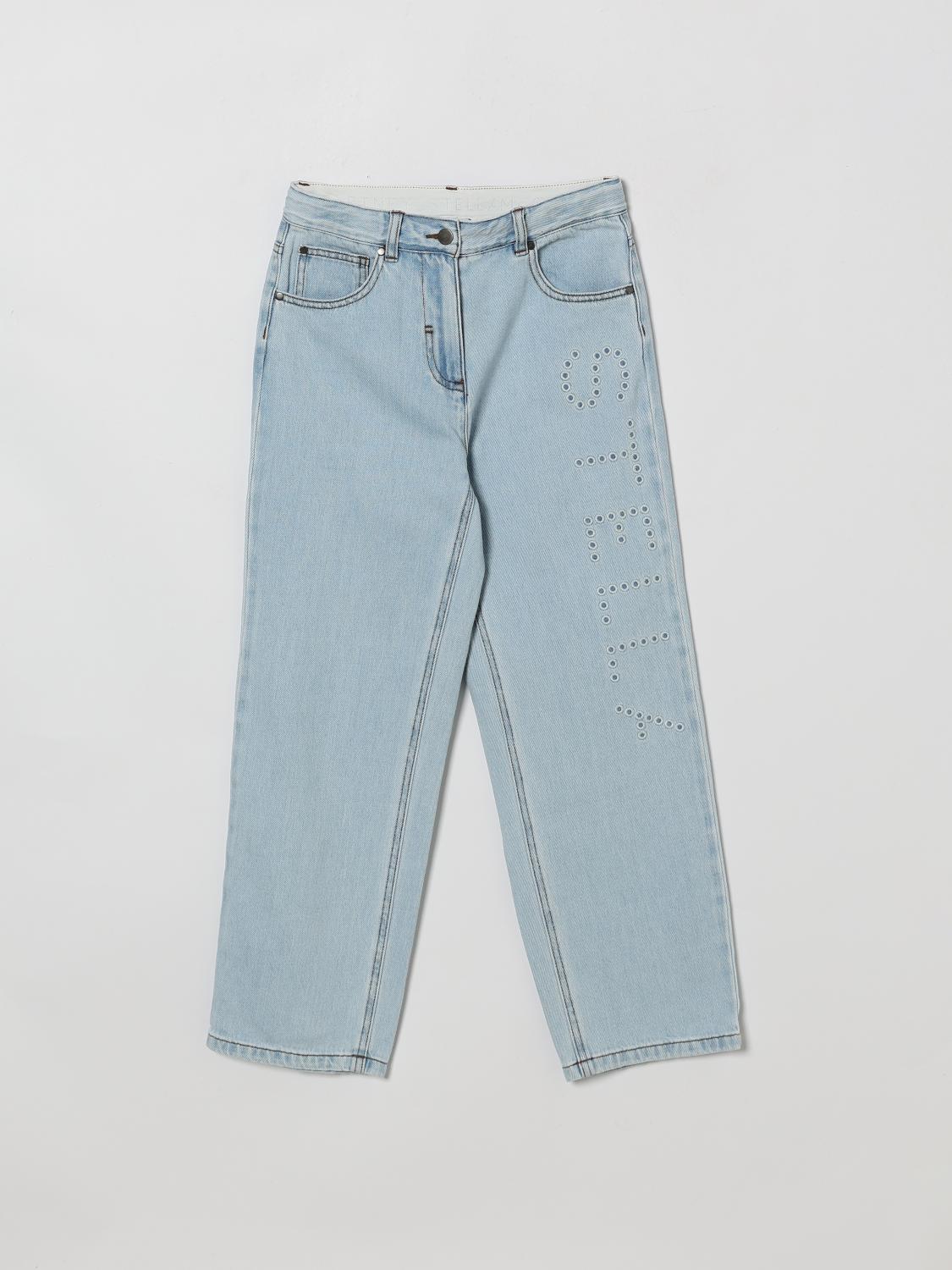 STELLA MCCARTNEY KIDS Cotton Denim Straight Jeans　STELLA MCCARTNEY KIDS コットン デニム ストレート ジーンズ STELLA