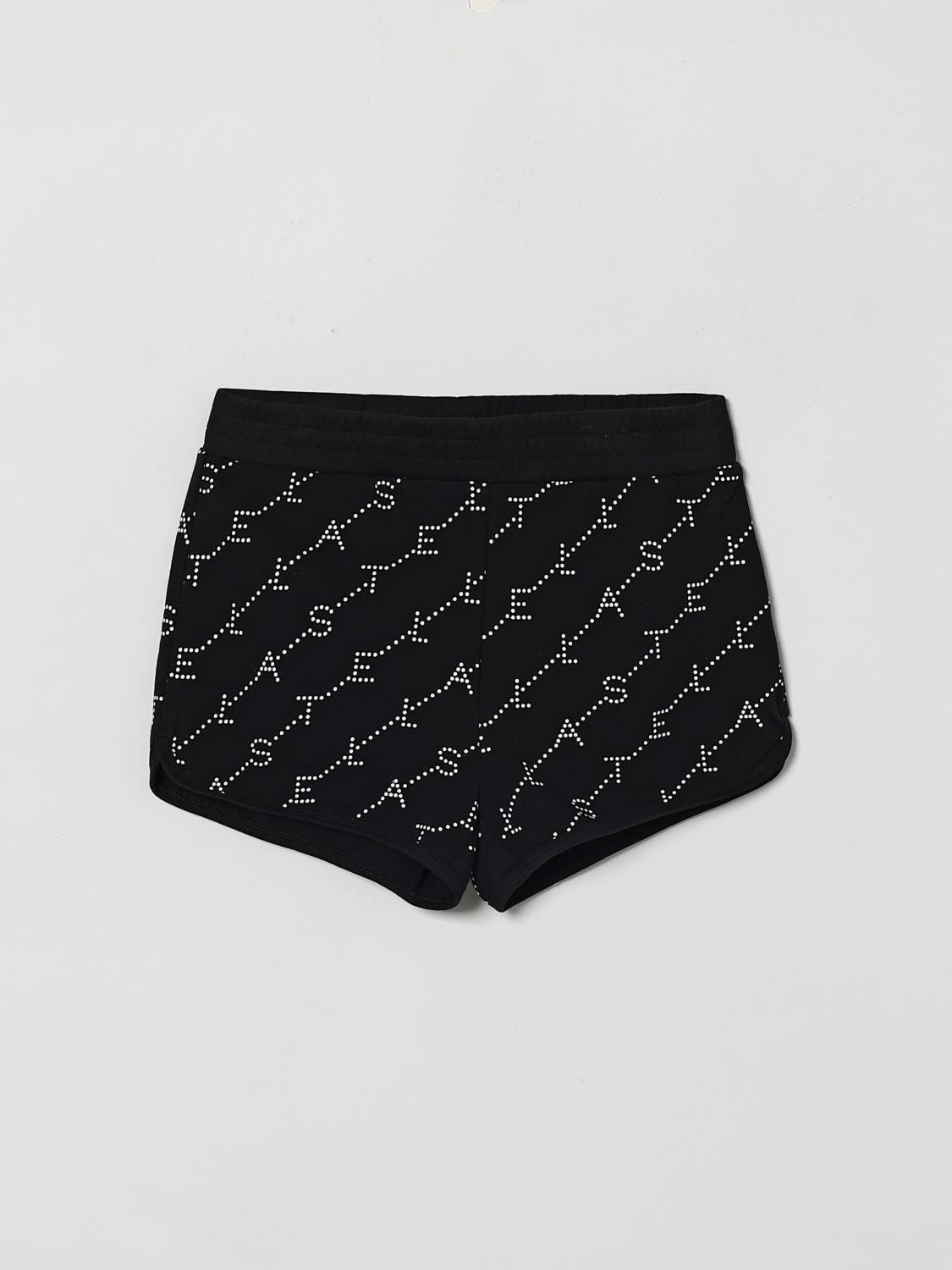 STELLA MCCARTNEY KIDS Cotton Shorts with Logo　STELLA MCCARTNEY KIDS ロゴ入りコットンショーツ STELLA