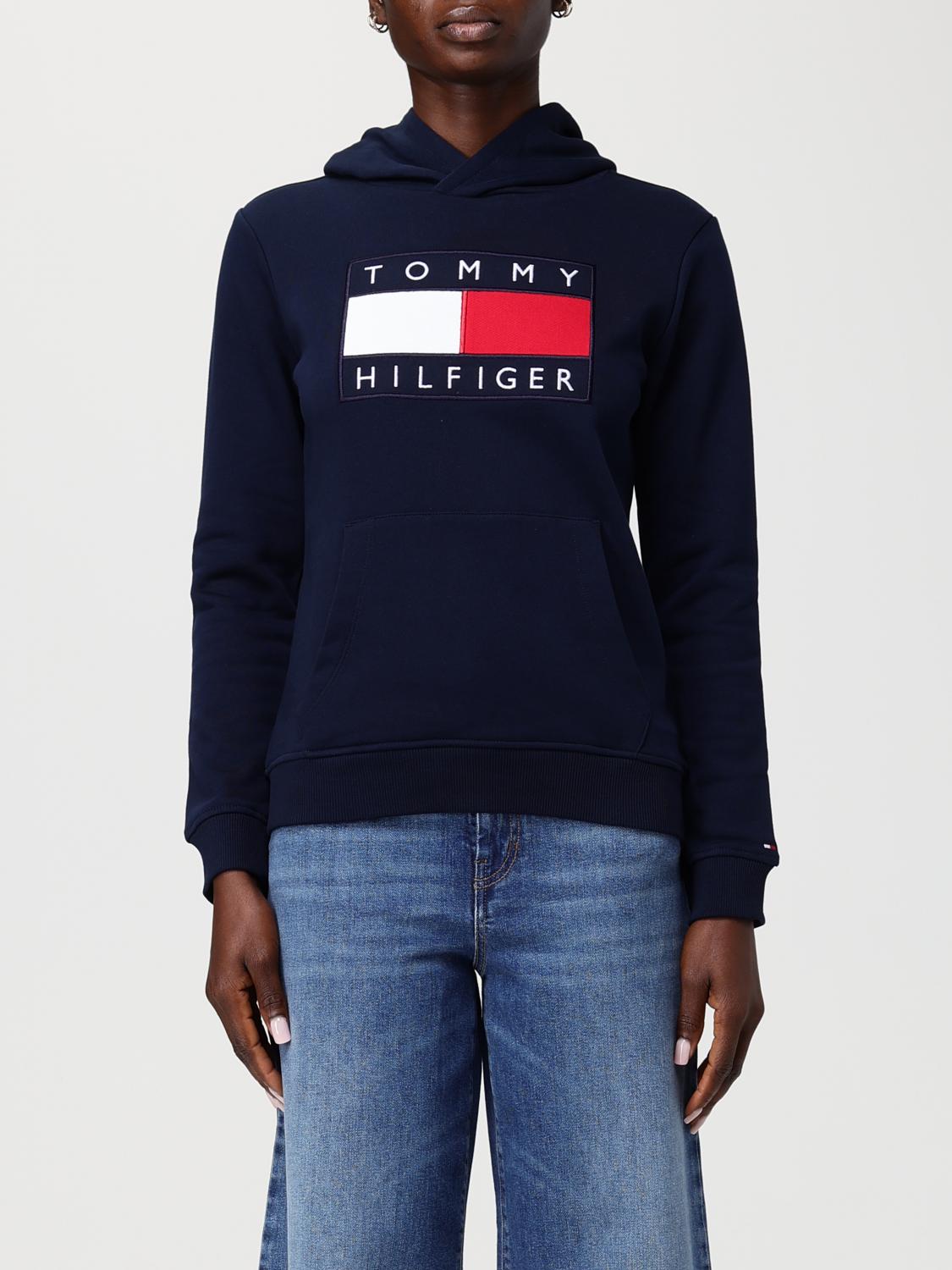 TOMMY HILFIGER Sweatshirt Woman color Navy