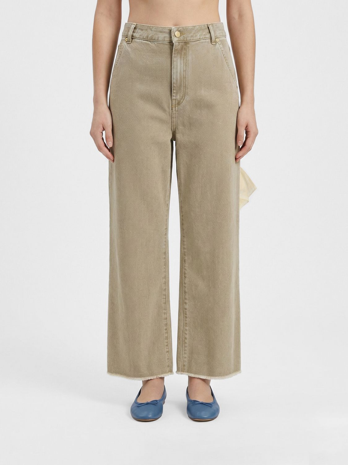 Jeans DARKPARK Donna colore Cammello