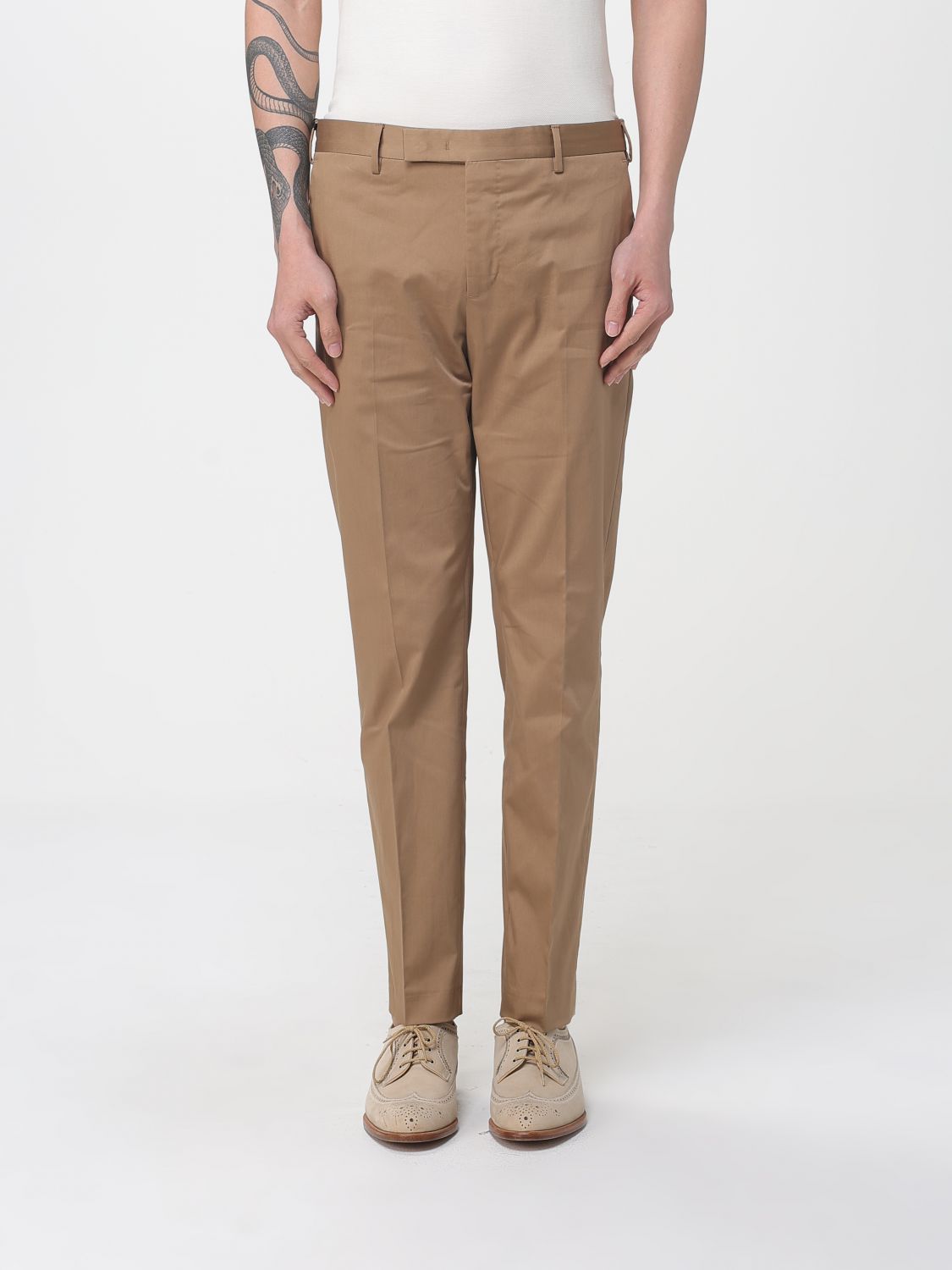 PT TORINO Chino-Hose aus Stretch-Baumwolle